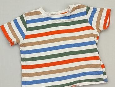 bluzki koszulowe w panterkę: Koszulka, 12-18 m, stan - Dobry