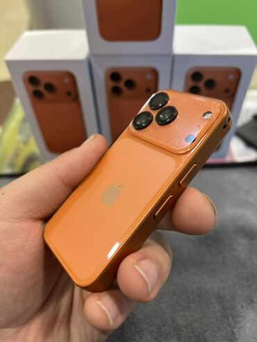 Другие мобильные телефоны: Айфон мини 17 Pro Max, Новый, 16ГБ, Оранжевый, Белый, Чехол, Кабель — 4