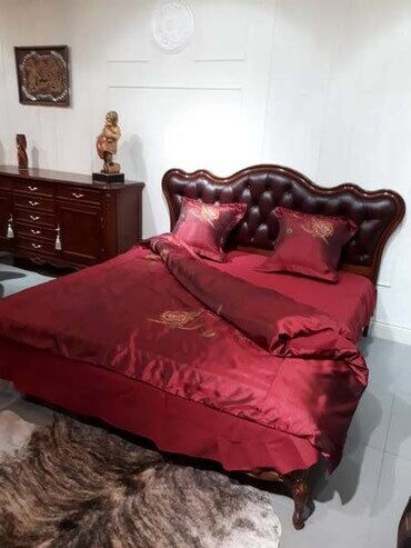 2 х спальную кровать: Постельное белье для большой кровати - эксклюзив - вышивка + шелк -