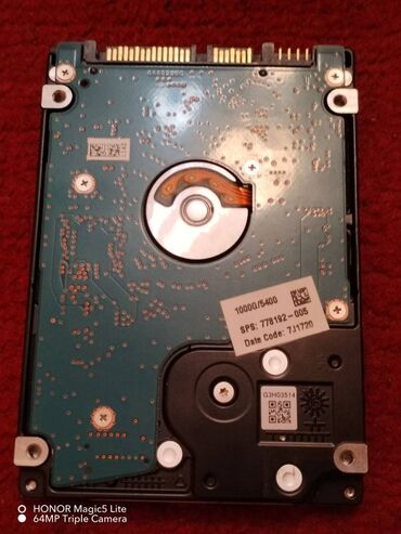 Hard diskovi, eksterni diskovi: Hard Disk 1TB TOSHIBA 2.5'' health/performance 100% Karakteristike — 7