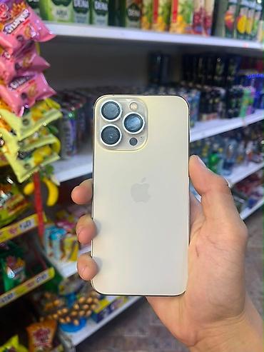 12 про черный: IPhone 13 Pro, Б/у, 128 ГБ, Золотой, Коробка, Чехол, 100 % — 1