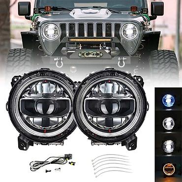gaz 63: Məhsul: Dairəvi LED faralar (off‑road/SUV/Jeep üçün) - Ölçü: 7 düym — 5