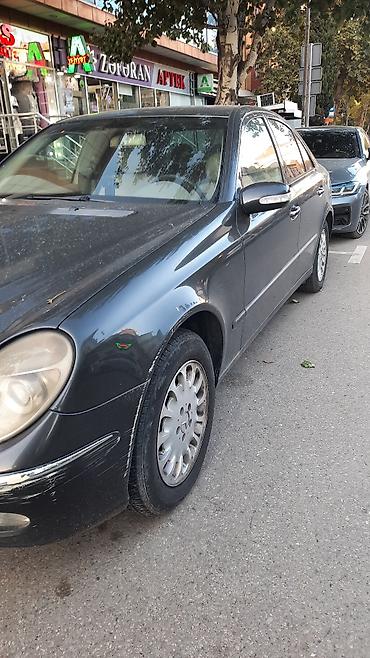 mersedes b: Mercedes-Benz E-Class W211 sedan - Kuzov: sedan, tünd boz rəng - — 1