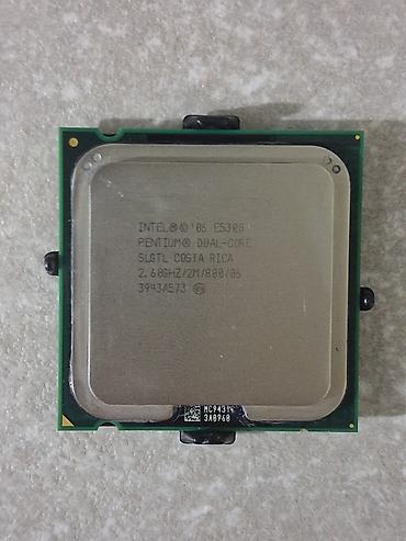 intel core i3 socket 775 lga: Prosessor Intel Pentium E5300, 2-3 GHz, 2 nüvə, İşlənmiş — 1