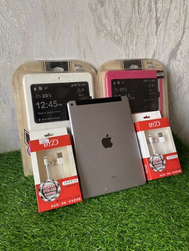 apple ipad: Планшет, Apple, память 16 ГБ, 10" - 11", 2G, Б/у, Классический цвет - Серый