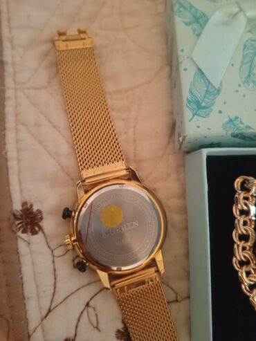 Saat dəstləri: Klassik Saat dəsti, rəng - Qızılı — 10