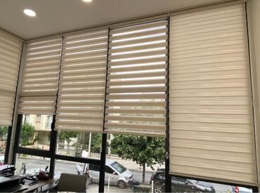 Pərdə və tüllər: Jalüz pərdələr 1 kv 15 azn dən 40 azn dək türküyə isdesalı jalüzlər — 15