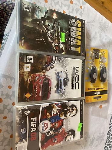 ring: PSP üçün oyun diskləri və aksesuar dəsti Paket tərkibi: - SWAT — 1