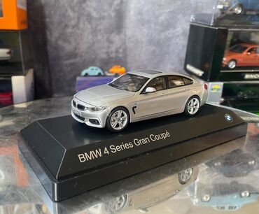 Avtomobil modelləri: Коллекционная модель BMW 4 series F36 Gran Coupe silver 2014 Dealer — 11