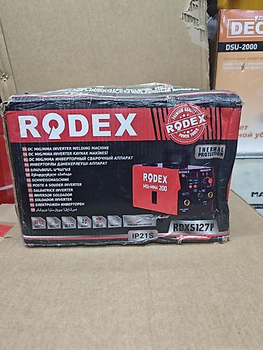 родекс сварка: Инверторный сварочный аппарат RODEX MIG-MMA 200 (модель RDX5127P) - — 1