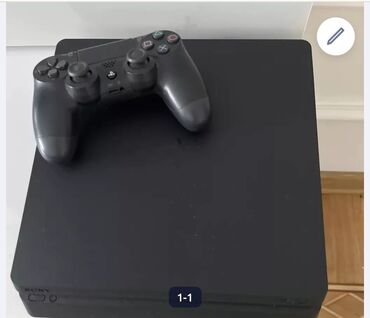 playstation 4: Demek olar tezedir.Alinandan 10-15defe maksimum islenib.Son qiymet