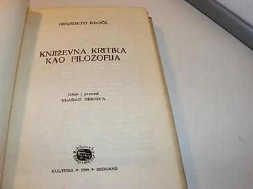matematika: Književna kritika kao filozofija kroče1969 kultura beogradtvrd povez — 3