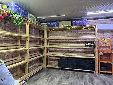Деревянные торговые стеллажи для магазина,подходит для овощи фруктов at lalafo.kg — 2 Деревянные торговые стеллажи для магазина,подходит для овощи фруктов — 2