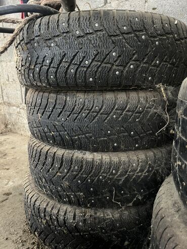 шипованные шины: Шины R 15, Зимняя шипованная, Комплект, Легковые