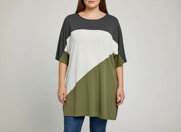 elegancka tunika plus size: Shein, Туніка жіноча, розмір XL на lalafo.pl elegancka tunika plus size: Shein, Туніка жіноча, розмір XL