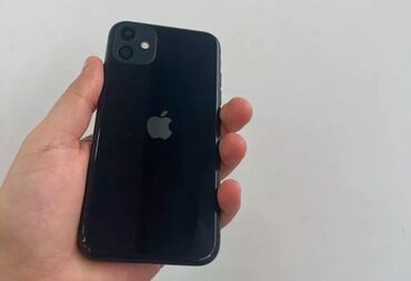 telefon ekran qiymetleri: IPhone 11, 64 GB, Qara, Zəmanət, Face ID, Sənədlərlə