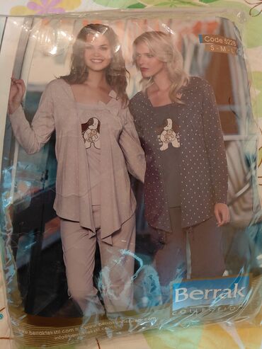 детские халаты с ушками: Berrak Collection qadın pijama dəsti