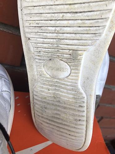 Patike: Bogner patike – bele kožne lifestyle/sneakers patike sa crnim pertlama — 6