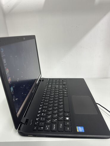 буфер на компьютер: Ноутбук, Packard Bell, 4 ГБ ОЭТ, Intel Celeron, 15.6 ", Колдонулган, Жумуш, окуу үчүн, эс тутум HDD + SSD