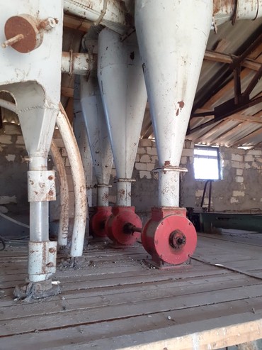 Digər istehsal avadanlığı: Un dəyirmanı AVM-7. Sutkada 7 ton un istehsal edir. İki növ. Əla və — 8