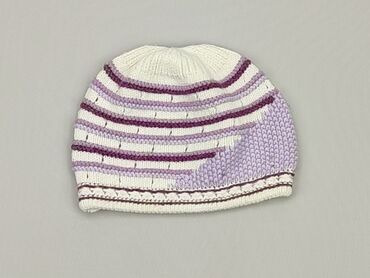 liliowa czapka zimowa: Czapka, stan - Dobry