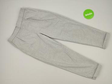 szare dresy: PULL&BEAR, Spodnie materiałowe damskie, rozmiar S — 2