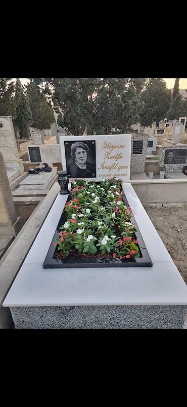 Başqa xidmətlər: Ț/Qəbir daşlarının düzəldilməsi.çatdırılıb queaşdıfılması — 11