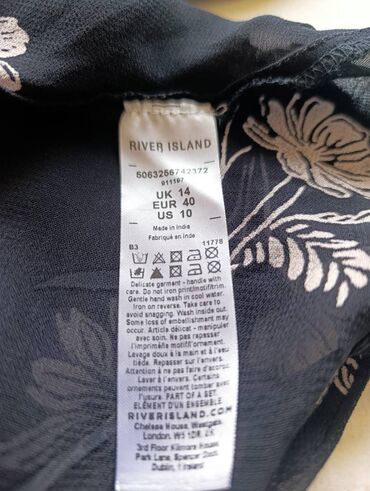 Haljine: River Island L (EU 40), bоја - Crna, Dugih rukava — 9