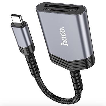 iphone cable: UA25, кард ридер, Type-C на SD + TF, поддержка карт памяти до 2Tb — 6