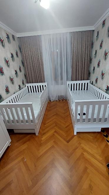 interyer: Oğlan və qız üçün, Yeni, Çarpayı, Bazalı, Matras ilə, Siyirməli — 3