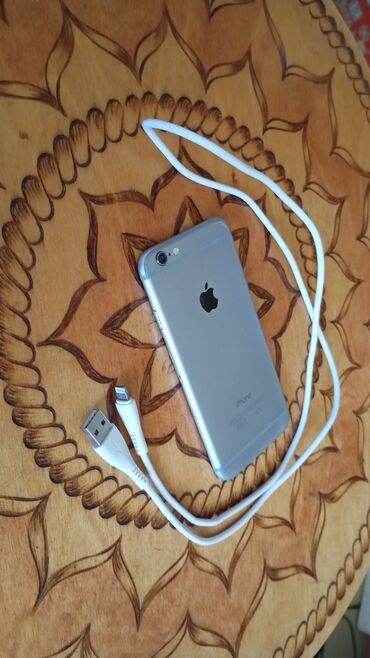 iphone 11 adapter original: IPhone 6, 32 GB, Gümüşü, Qırıq