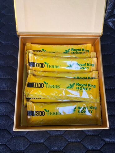 семиз бука: Набор меда Bio-Herbs Royal King Honey в индивидуальных