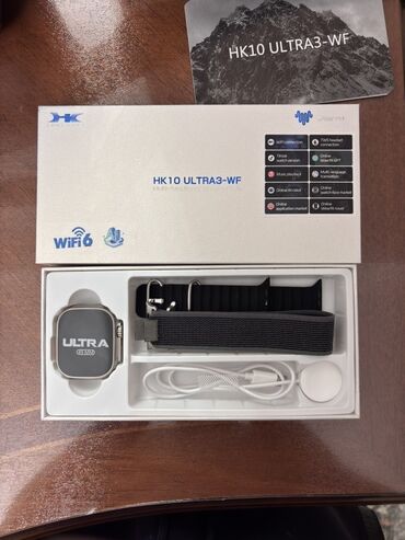 купить детские смарт часы: HK10 ULTRA3-WF — многофункциональные смарт‑часы Основные возможности