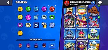 Digər kolleksiyalar: Brawl Stars hesabı – yüksək inkişaf etmiş kolleksiya - Ümumi — 11