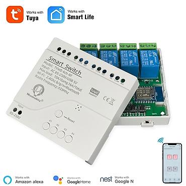 Digər biznes avadanlığı: Agıllı 4 kanallı Tuya kilidi Təsvir DIY Smart Switch, ağıllı həyatdan — 7