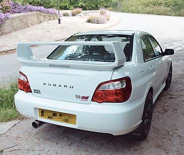 cls 55: Subaru Impreza WRX STI оргинал спойлер (привозной) идеально состояние — 2
