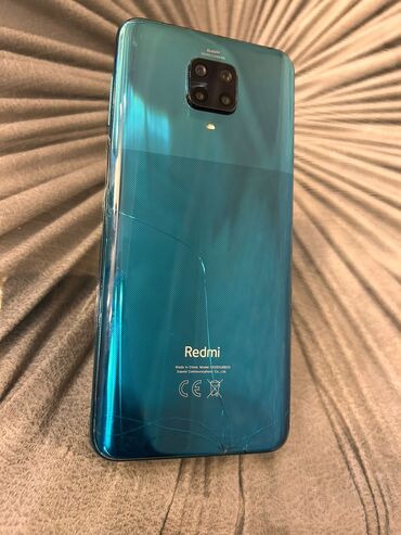 i̇rsad telecom telefonlar: Redmi Note 9 Pro, 128 GB, rəng - Yaşıl, Sensor, Barmaq izi, İki sim kartlı