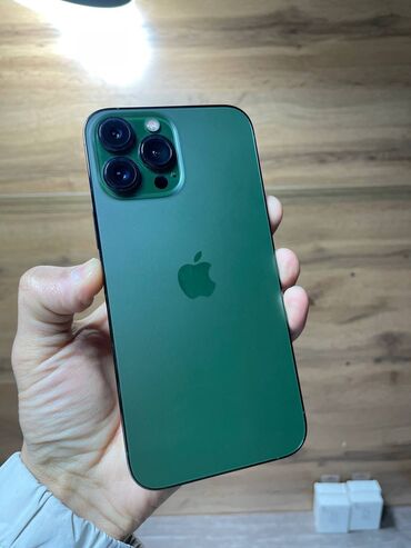 IPhone 13 Pro Max, Б/у, 128 ГБ, Зеленый, 86 %