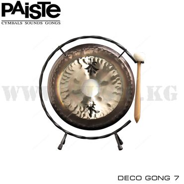 музыкальные инструменты: Гонг Paiste Deco Gong 7 Гонг Маллет Стойка Деко - Симфонические гонги