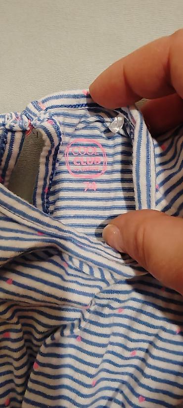 Haljine: Dečija haljinica Cool Club i marama kapa– veličina 74 cm - Pamučna — 3