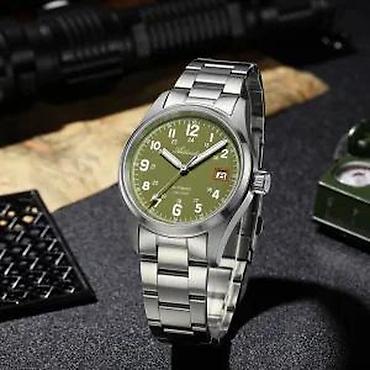 Ručni satovi: ADDIESDIVE AD2070 - 39mm - Zelena - Seiko NH35 Automatik ADDIESDIVE — 11
