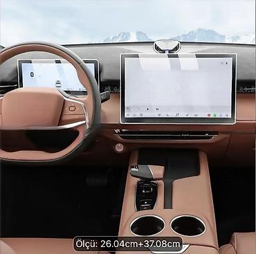 passat b5 ekran: Avtomobil multimedia ekranı üçün şəffaf qoruyucu şüşə (2 hissəli) - — 1