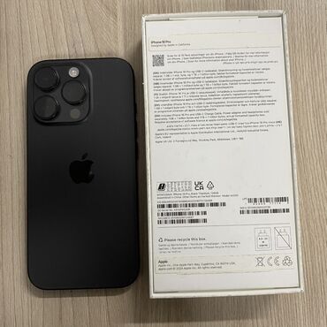 продаётся ноутбук запечатанный абсолютно новый привозной из америки: IPhone 16 Pro, 128 ГБ, Black Titanium, Куту, 98 %