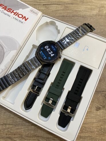 sinxrovital 4 sibir: Smart saat, Telzeal, Sensor ekran, rəng - Qara