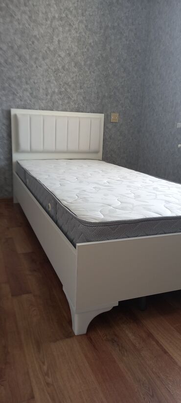 nişan dekor: Новый, Односпальная кровать, Без подьемного механизма, С матрасом, Без выдвижных ящиков, Азербайджан