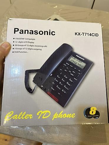 Panasonic KX-T714CID stasionar telefon Yeni və istifadə olunmayıb