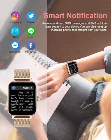 Ručni satovi: Smart watch, Unisex — 4