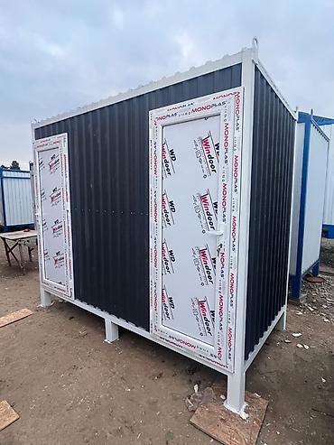 konteynerler: Metal karkaslı, sendviç panelli mobil sanitar konteyner - İkili — 2