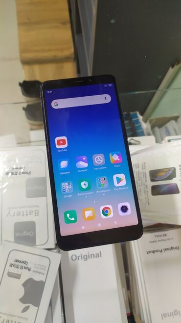 телефон ми 5: Redmi, Redmi 5, Б/у, 32 ГБ, цвет - Черный, 2 SIM