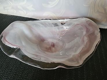 Činije: Murano nova cinija rucni rad 1950g+. Murano cinija,duvano staklo,pun — 14